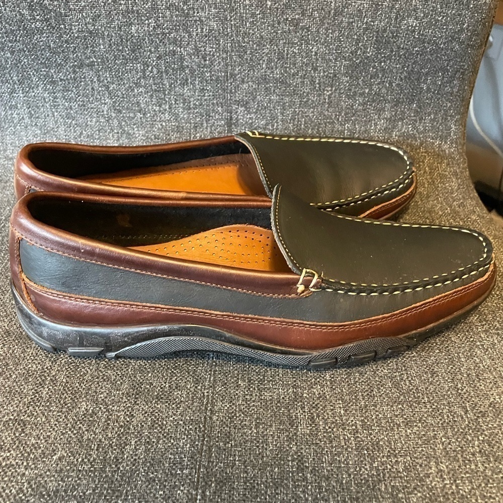 Allen Edmonds Boulder Loafer Black/Brown 9.5 - Picture 12 of 12